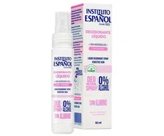 Instituto Español Dezodorantas Purškiklis Sensitive Skin, 50 ml