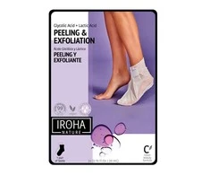 Profesionali kaukė pėdoms Iroha Exfoliating Lavender Foot Socks su levandomis, 1 pora
