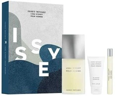 Issey Miyake L'Eau D'Issey Pour Homme EDT rinkinys vyrams (EDT 125 ml + EDT 10 ml + Dušo želė 50 ml)