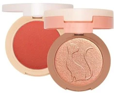 J.Cat Beauty 2 in 1 Piece Of Cake skaistalai + highlighter 103 Mcflirty, 12.1 g