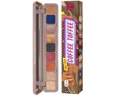 J.Cat Beauty Sweet Tooth 9 šešėlių paletės baras, 102 kavos ir iriso skonio, 7,2 g