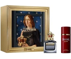 Set Jean Paul Gaultier: Scandal, Eau De Toilette, For Men, 100 ml + Scandal, Dezodorantas Purškiklis, For Men, 150 ml