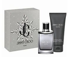 Jimmy Choo Vyrams rinkinys tualetinis vanduo purškiklis 50 ml + dušo gelis 100 ml