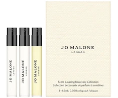 Jo Malone kvapiųjų medžiagų sluoksniuotojo odekolono rinkinys „Discovery“ 3 x 1,5 ml