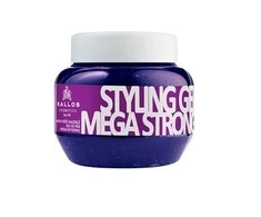 Kallos Cosmetics Styling Gel Mega Strong stiprios fiksacijos plaukų formavimo gelis, 275 ml