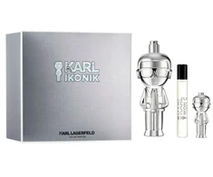 Mont Blanc Karl Lagerfeld Karl Ikonik Pour Homme komplektas woda perfumowana spray 100ml + woda perfumowana spray 7.5ml + woda perfumowana spray 4.5ml