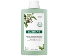 "Klorane" apimtį didinantis šampūnas su migdolų pienu 400ml