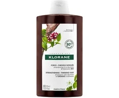 "Klorane" stiprinamasis šampūnas su chininu ir Edelweiss Bio 400ml