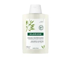 Klorane Ultra-Gentle Šampūnas With Oat Milk itin švelnus šampūnas, 400 ml
