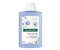 Klorane Šampūnas Volume and Body to Linen Fibers šampūnas su linų pluoštu 200ml