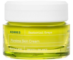 KORRES SANTORINI GRAPE PORELESS SKIN veido kremas, 40 ml