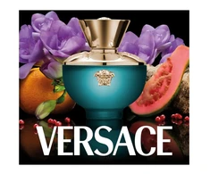 Kvepalų rinkinys moterims  Versace Dylan Torquoise (EDT, 100 ml + kūno losjonas, 100 ml + dušo želė, 100 ml + kosmetinė)