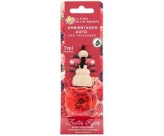 La Casa de los Aromas Car Freshener automobilinis oro gaiviklis Raudon Fruit 7ml