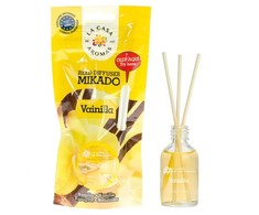 La Casa de los Aromas LOS AROMAS MIKADO VANILLA patalpų kvėpiklis, 30 ml