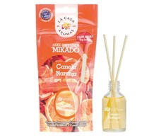 La Casa de los Aromas LOS AROMAS MIKADO CAMELA NARANJA patalpų kvėpiklis, 30 ml