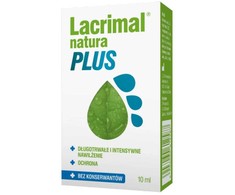 Starpharma „Lacrimal Natura Plus“ drėkinamieji akių lašai, 10 ml