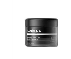 Lanbena Nulupama nosies kaukė „Bamboo Charcoal 2.0“ su aktyvuota bambuko anglimi, 30 g
