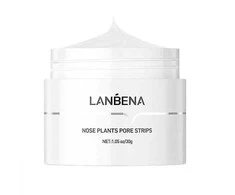 Lanbena Nose Plants Pore Strips kaukė valo poras, inkštirus, inkštirus 30g