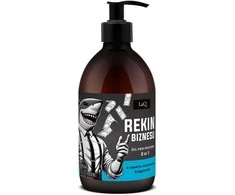 LaQ „Business Shark“ 8 viename dušo želė vyrams, 500 ml