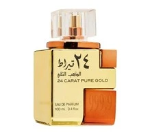 Lattafa 24 Carat Pure Gold EDP parfumuotas vanduo, 100 ml