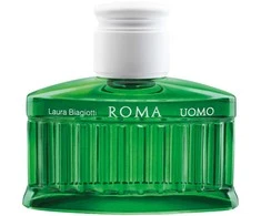 Laura Biagiotti Roma Uomo Žalias Swing EDT tualetinis vanduo vyrams, 125 ml