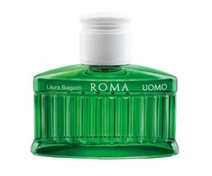 Laura Biagiotti Roma Uomo Žalias Swing EDT tualetinis vanduo vyrams, 75 ml