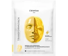 L'biotica Kolageno kaukė su keramidais mikrokapsulėse. Regeneruojanti ir drėkinanti. 1 vnt.