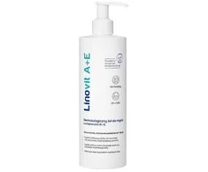 Ziołolek Linovit A+E dermatologinis valomasis gelis su vitaminais A ir E, 400 ml