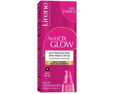 Lirene AntiOX Glow antyoksydacyjny emo-krem su SPF20 na pierwsze zmarszczki 40ml