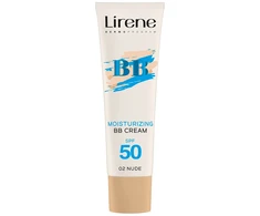Lirene BB drėkinamasis kremas SPF50 02 Nude 30ml