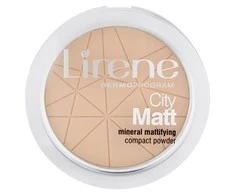 Lirene City Matt mineralinis matinis 01 skaidrus, 9 g