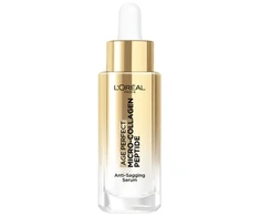 L'Oreal Stangrininamasis serumas padeda stangrinti suglebusią odą ir sumažinti amžiaus dėmes