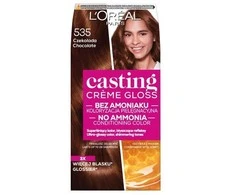 L'Oreal Casting Kremo blizginimo kremas Dažymas kremas Nr 535 Šokoladas