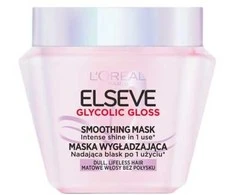 L'Oreal Elseve glikolinė blizgioji lyginančioji kaukė 300 ml