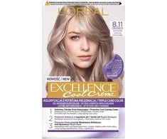 „L'Oreal Paris Excellence Cool Creme“ plaukų dažai 8.11 itin pelenų šviesiai blondinė