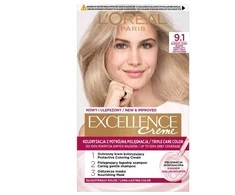 L'Oreal Paris Excellence Creme Kremas dažymas 9.1 labai šviesus pelenų blondinas