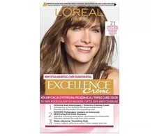L'Oreal Paris Excellence Creme 7.1 Ash Skirtas šviesiems plaukams
