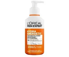 L'Oreal „Men Expert Hydra Energetic“ energizuojantis valomasis gelis odai su nuovargio požymiais 260 ml