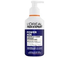 L'Oreal „Men Expert Power Age“ drėkinamasis valomasis gelis normaliai ir sausai odai, 260 ml