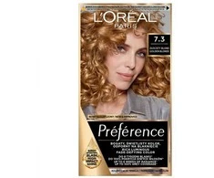 L'Oreal Paris Preference 7.3 Golden Skirtas šviesiems plaukams