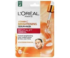 L'Oréal Paris Revitalift Clinical Vitamin C Brightening Serum-Mask Face Mask moterims, 26 g