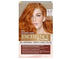 L'Oreal Universal Nudes Excellence Creme prižiūrimasis dažomasis kremas 8UR Universal Bright Copper
