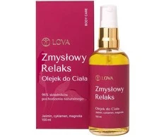 LOVA Jausmingas atpalaiduojantis kūno aliejus 100 ml