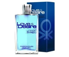 Love Desire Eromed kvepalai iki 100 ml. Gaivus ir jausmingas aromatas pasimatymui. Kvepiantys feromonai.