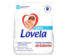 Lovela Baby hipoalerginiai skalbimo milteliai kūdikių ir vaikiškų drabužių spalvotiems, 1,3kg