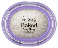 Lovely Baked Stay Shiny Highlighter wypiekany rozświetlacz do twarzy 01