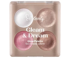 Lovely Gleam &amp; Dream Glow Palette veido ir kūno švytėjimo paletė 10g