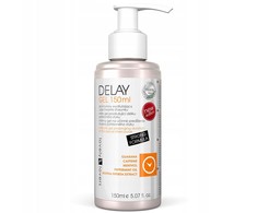 Lovely Lovers Delay Gel 150ml - Intimate Prolonging Formula with Guarana &amp; Mint