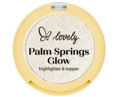 Boho Žalias Make Up LOVELY_Palm Springs Glow veido ir kūno švytėjimo suteikianti pudra-apvalkalas 02 Flamingo 3.9g