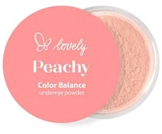Lovely Peachy Undereye Powder sypki puder pod oczy 3.5g